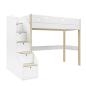 Preview: Funflex Hochbett mit Treppe – Einzelbett 90cm