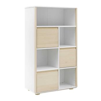 Funflex Hohes Regal mit Türen aus Birke