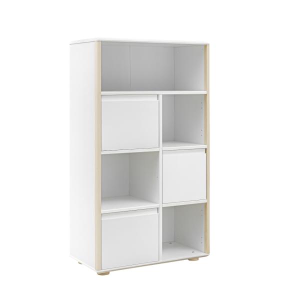 Funflex Hohes Regal mit Türen aus MDF