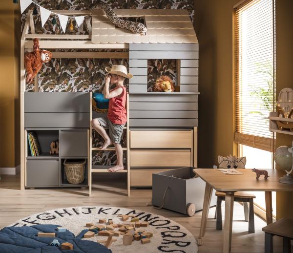 Funflex Hausbett – mit Dach und Fenster