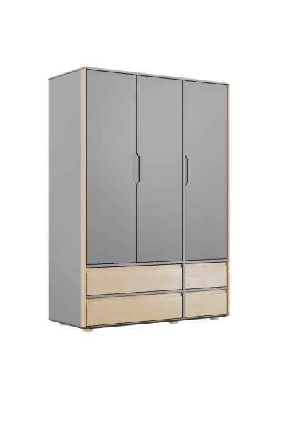 Funflex 3D4S Dreitüriger Kleiderschrank